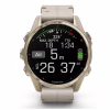 Смарт-годинник Garmin fenix 8 43mm, AMOLED, Saph, SftGldSS/FogGryLeatherBnd, Excl, GPS (010-02903-40) - Image 8