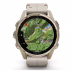 Смарт-годинник Garmin fenix 8 43mm, AMOLED, Saph, SftGldSS/FogGryLeatherBnd, Excl, GPS (010-02903-40) - Image 10