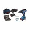 Шуруповерт Bosch GSR 18 V-50, 2*2 Ач, ЗП, кейс (0.601.9H5.004) - Image 1