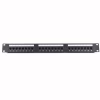 Патч-панель Ritar 19" 24 порта UTP cat.5e с менеджментом кабеля (07514) - Image 1