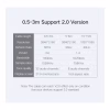 Кабель мультимедійний HDMI M to HDMI M 10.0m HD104 black Ugreen (10110) - Image 9
