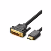 Кабель мультимедийный HDMI M to DVI M 2.0m HD106 black Ugreen (10135) - Image 2