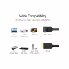 Кабель мультимедійний HDMI M to HDMI M 1.0m 90° corner HD103 black Ugreen (10172) - Image 4