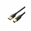 Кабель для принтера USB 2.0 AM/BM 1.5m Black Ugreen (10350) - Image 1