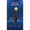 Дата кабель USB 3.0 AM/AF 1.0m US129 black Ugreen (10368) - Image 2