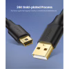 Дата кабель USB 2.0 AM to Mini 5P 1.5m US132 black Ugreen (10385) - Image 3