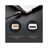 Кабель мультимедийный miniDisplayPort M to DisplayPort M 1.5m MD105 black Ugreen (10477) - Image 3
