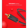 Кабель мультимедийный 2xRCA M to 2xRCA M 3.0m AV104 black Ugreen (10519) - Image 12