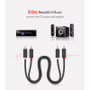 Кабель мультимедийный 2xRCA M to 2xRCA M 3.0m AV104 black Ugreen (10519) - Image 7