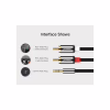 Кабель мультимедійний 3.5mm M to 2xRCA M 2.0m AV116 black Ugreen (10584) - Image 8