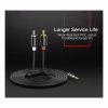Кабель мультимедийный 3.5mm M to 2xRCA M 5.0m AV116 black Ugreen (10591) - Image 12
