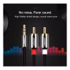 Кабель мультимедийный 3.5mm M to 2xRCA M 5.0m AV116 black Ugreen (10591) - Image 5