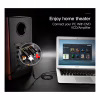 Кабель мультимедийный 3.5mm M to 2xRCA M 5.0m AV116 black Ugreen (10591) - Image 9