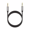 Кабель мультимедийный 3.5mm M to 3.5mm M 3.0m AV119 black Ugreen (10736) - Image 1