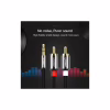 Кабель мультимедійний 3.5mm M to 2xRCA M 1.0m AV116 black Ugreen (10749) - Image 3
