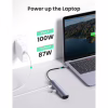 Концентратор Ugreen USB3.0 Type-C to HDMI 4K30Hz/USB 3.0x2/RJ45/PD CM418 (10919) - Image 5