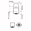 Автолампа Philips 10W (12814 CP) - Image 3