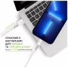 Дата кабель USB 2.0 AM to Lightning 2.0m CBFLEXL2 white Intaleo (1283126521416) - Image 5