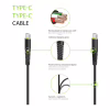Дата кабель USB-C to USB-C 0.2m CBFLEXTT0 60W Intaleo (1283126559495) - Image 2
