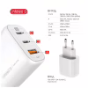 Зарядний пристрій Intaleo 65W GAN 2USB-C PD+USB-A QC 3.0 white (1283126559525) - Image 3