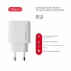 Зарядний пристрій Intaleo 65W GAN 2USB-C PD+USB-A QC 3.0 white (1283126559525) - Image 4
