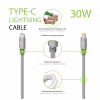 Дата кабель USB-C to Lightning 1.0m CBGNYTL1 30W Grey Intaleo (1283126559587) - Image 2