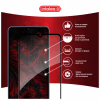 Стекло защитное Intaleo Full Glue Xiaomi Redmi A3 Black (1283126591297) - Image 3