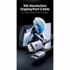 Кабель мультимедійний DisplayPort M to DisplayPort M 1.0m 16K DP118 black Ugreen (15383) - Image 4