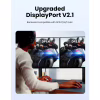Кабель мультимедійний DisplayPort M to DisplayPort M 1.0m 16K DP118 black Ugreen (15383) - Image 9