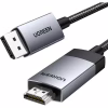 Кабель мультимедийный DisplayPort M to HDMI M 1.0m V2.0 4K60Hz DP119 black Ugreen (15773) - Image 1