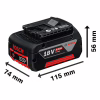 Аккумулятор к электроинструменту Bosch GBA, 18V, 4Ah, 1.1кг (1.600.Z00.038) - Image 2