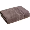 Рушник Home Line махровий бордюрний (капучіно) 400 гр/м2, 50х90 см (179752) - Image 1