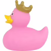 Игрушка для ванной Funny Ducks Утка Розовая в короне (1926) - Image 3