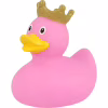 Игрушка для ванной Funny Ducks Утка Розовая в короне (1926) - Image 1