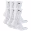 Шкарпетки Nike U NK EVERYDAY CUSH CREW 6PR-BD SX7666-100 46-50 6 пар Білі (194954124810) - Image 2