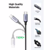Кабель мультимедійний USB-C to 3.5mm M 1.0m CM450 Ugreen (20192) - Image 4