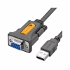 Кабель для передачи данных USB to COM F 1.5m DB9 RS-232 CR104 black Ugreen (20201) - Image 1