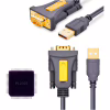 Кабель для передачи данных USB to COM M 3.0m DB9 RS-232 CR104 black Ugreen (20223) - Image 3