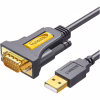 Кабель для передачи данных USB to COM M 3.0m DB9 RS-232 CR104 black Ugreen (20223) - Image 1