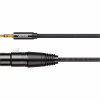Кабель мультимедийный 3.5mm M to XLR F 2.0m AV182 black Ugreen (20244) - Image 2