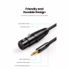 Кабель мультимедийный 3.5mm M to XLR F 2.0m AV182 black Ugreen (20244) - Image 10