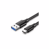 Дата кабель USB 3.0 AM to USB-C 1.0m US184 Black Ugreen (20882) - Image 1