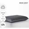 Подушка MirSon ортопедична 6070 Delicate satin Iron grey WoMen 59х43х10 (2200003262247) - Image 2