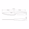 Кухонний ніж Tramontina Plenus black Chef 152 мм (23426/106) - Image 4