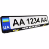 Рамка номерного знака Poputchik "UKRAINE" (24-261-IS) - Image 1