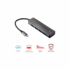 Концентратор Halyx Type-C to 4-Port USB-A 3.2 Grey Trust (24948_TRUST) - Image 8