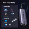Перехідник USB-C to RJ45 Ethernet 2500Mbps Ugreen (25052) - Image 5