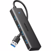 Концентратор Ugreen USB 3.0 to 4хUSB 3.0 0.15m Space Gray CM219 (25851) - Image 1