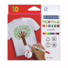Набір маркерів Centropen набір для текстилю Textile 1.8 мм 10 шт (2739.10) - Image 1