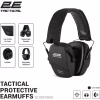 Тактические наушники 2E Defence NRR 25 dB пасивные Black (2E-TPE016BK) - Image 1